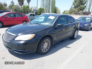 2012 Chrysler 200 LX with VIN 1C3CCBAB6CN208279, listed as a IAAI auction lot 42062657 with 178,845 mi miles. Bid and sale history available at carsss.com. Image 2.