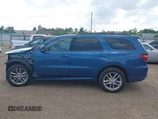 2025 Dodge Durango GT Plus with VIN 1C4RDJDG9SC517906, listed as a IAAI auction lot 42164264 with 1,247 mi miles and . Bid and sale history available at DreamBid. Image 15.