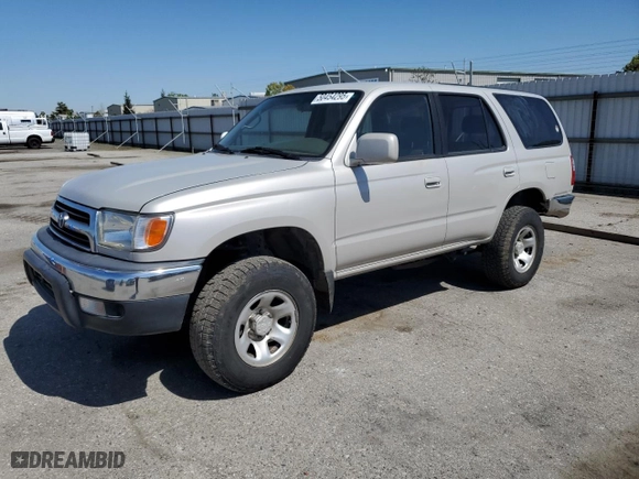 1999 Toyota 4Runner SR5 with VIN JT3GN86R7X0100213, listed as a Copart auction lot 50454295 with 266,379 mi miles and Clean Title. Bid and sale history available at carsss.com. Image 1.