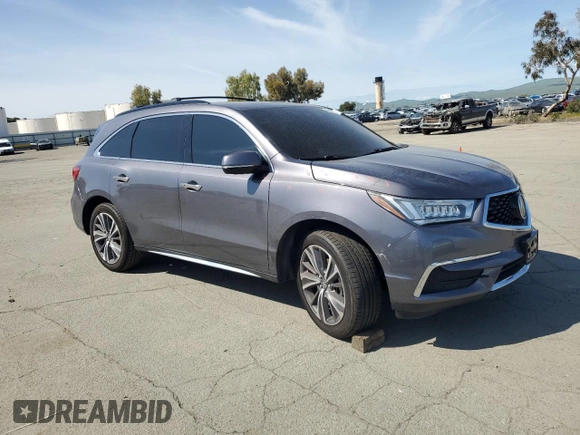 2019 Acura MDX Technology z VIN 5J8YD3H5XKL004911, wystawiony jako Copart lot #49856385 z przebiegiem 71 987 mil mil oraz Szkoda całkowita • Salvage title. Historia ofert i sprzedaży dostępna na DreamBid. Obrazek 4.