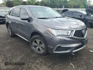 2018 Acura MDX with VIN 5J8YD4H36JL020199, listed as a Copart auction lot 58583595 with 112,602 mi miles and Salvage title. Bid and sale history available at DreamBid. Image 4.