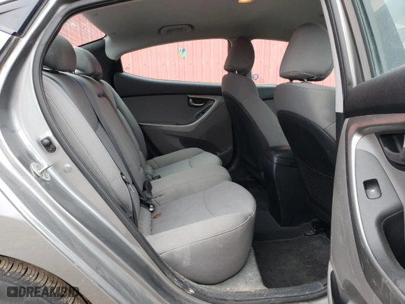 2012 Hyundai Elantra GLS PZEV with VIN 5NPDH4AE7CH133843, listed as a Copart auction lot 50526765 with 142,562 mi miles and Clean Title. Bid and sale history available at carsss.com. Image 10.