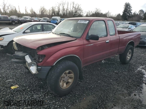 1998 Toyota Tacoma with VIN 4TAWN72N8WZ099115, listed as a Copart auction lot 86341594 with 264,052 mi miles and Salvage Title. Bid and sale history available at DreamBid. Image 1.