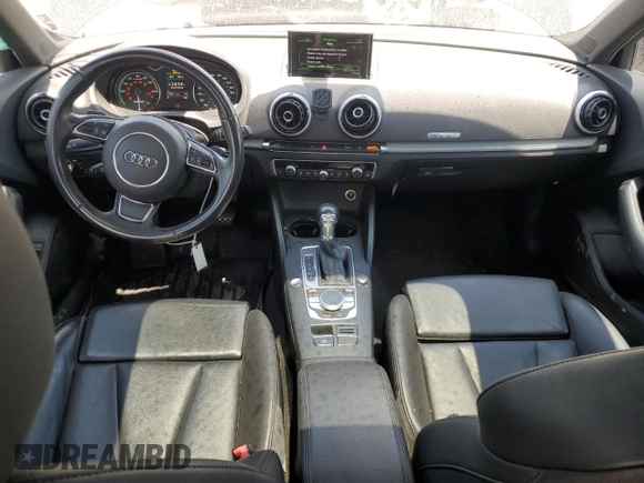 2016 Audi A3 e-tron Premium Plus with VIN WAUTPBFFXGA063284, listed as a Copart auction lot 47031145 with 77,672 mi miles and Salvage Title. Bid and sale history available at DreamBid. Image 8.