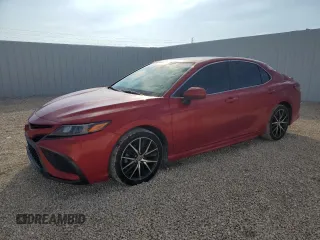 2021 Toyota Camry SE Nightshade with VIN 4T1G11AK8MU483796, listed as a Copart auction lot 42804855 with 54,306 mi miles and Clean Title. Bid and sale history available at carsss.com. Image 1.