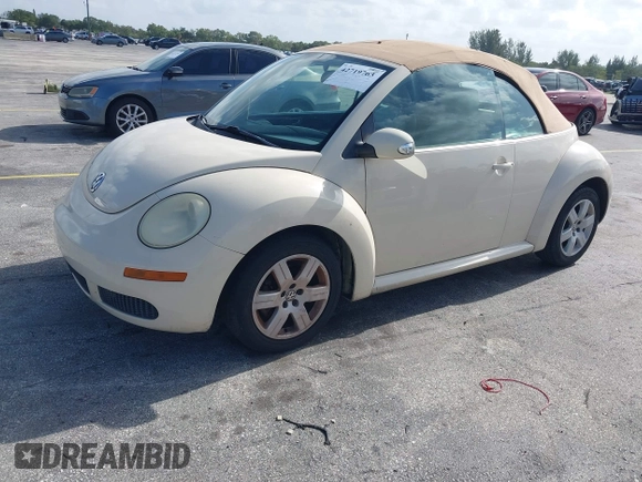 2007 Volkswagen Beetle with VIN 3VWRF31Y47M416651, listed as a IAAI auction lot 42719763 with 108,153 mi miles and . Bid and sale history available at DreamBid. Image 2.
