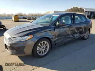 2019 Ford Fusion SE with VIN 3FA6P0HD4KR178502, listed as a Copart auction lot 46633105 with 43,904 mi miles and Salvage Title. Bid and sale history available at carsss.com. Image 1.