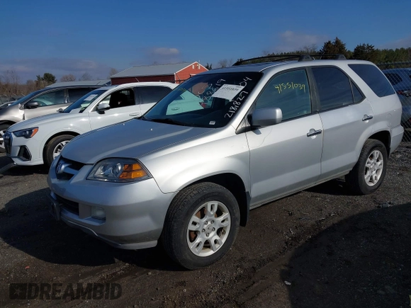 2004 Acura MDX Touring Pkg w/Navigation with VIN 2HNYD18834H534807, listed as a IAAI auction lot 41551039 with 218,827 mi miles. Bid and sale history available at carsss.com. Image 2.