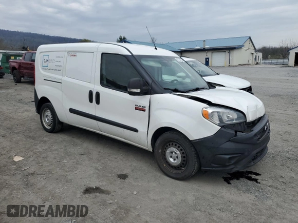 2019 Ram ProMaster City Cargo Tradesman with VIN ZFBHRFAB7K6M88720, listed as a Copart auction lot 50134714 with 172,003 mi miles and . Bid and sale history available at DreamBid. Image 4.