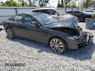 2017 Jaguar XE 35t Prestige with VIN SAJAK4BV6HA949302, listed as a Copart auction lot 51647995 with 61,695 mi miles and Salvage Title. Bid and sale history available at carsss.com. Image 4.