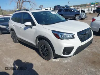 2019 Subaru Forester Premium with VIN JF2SKAGC8KH584520, listed as a IAAI auction lot 41805460 with 55,064 mi miles. Bid and sale history available at carsss.com. Image 1.