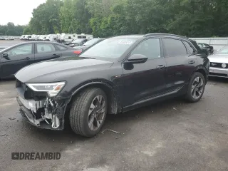 2022 Audi e-tron Premium with VIN WA1AAAGE0NB028086, listed as a Copart auction lot 60483415 with 32,746 mi miles and Salvage title. Bid and sale history available at DreamBid. Image 1.