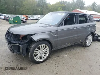 2019 Land Rover Range Rover Sport HSE Dynamic with VIN SALWV2SV5KA847618, listed as a Copart auction lot 55219035 with 111,074 mi miles and Salvage Title. Bid and sale history available at DreamBid. Image 1.
