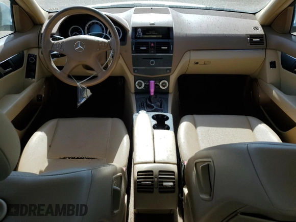 2008 Mercedes-Benz C 300 Sport with VIN WDDGF54X28F037762, listed as a Copart auction lot 65386975 with 273,402 mi miles and Clean title. Bid and sale history available at DreamBid. Image 8.