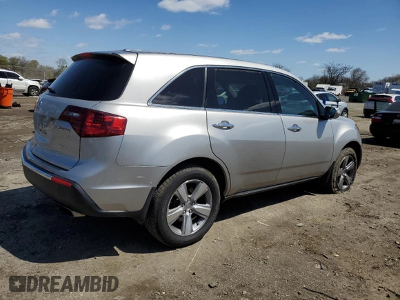 2012 Acura MDX with VIN 2HNYD2H26CH507620, listed as a Copart auction lot 52337315 with 121,624 mi miles and Salvage title. Bid and sale history available at DreamBid. Image 3.