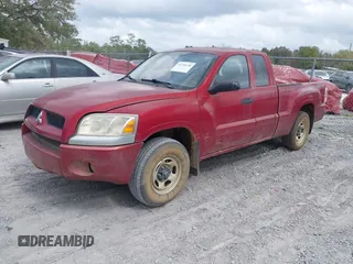 2007 Mitsubishi Raider LS with VIN 1Z7HC22K07S174058, listed as a IAAI auction lot 41716150 with 142,016 mi miles. Bid and sale history available at carsss.com. Image 2.