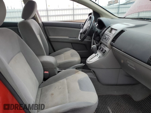 2009 Nissan Sentra 2.0 SL FE+ with VIN 3N1AB61E59L612824, listed as a Copart auction lot 59590465 with 188,607 mi miles and Salvage title. Bid and sale history available at DreamBid. Image 7.