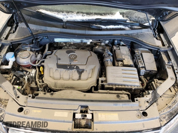 2024 Volkswagen Tiguan S with VIN 3VVRB7AX9RM198790, listed as a Copart auction lot 44741355 with 0 mi miles and Salvage Title. Bid and sale history available at carsss.com. Image 12.