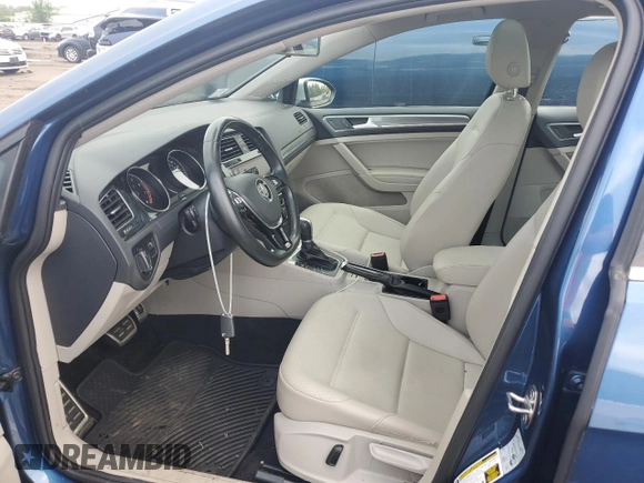 2019 Volkswagen Golf S с VIN 3VWH17AU0KM503907, выставлен на аукционе Copart как лот 55809145 с пробегом 68 832 миль миль и Списание • Salvage title. История ставок и продаж доступна на DreamBid. Изображение 7.