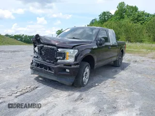 2018 Ford F-150 XL with VIN 1FTEW1CP0JFE36641, listed as a IAAI auction lot 41445055 with 137,569 mi miles and . Bid and sale history available at DreamBid. Image 2.
