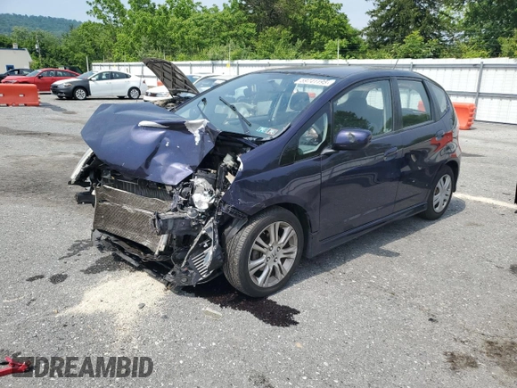 2009 Honda Fit Sport z VIN JHMGE88489S023368, wystawiony jako Copart lot #59741195 z przebiegiem 153 384 mil mil oraz Szkoda całkowita • Salvage title. Historia ofert i sprzedaży dostępna na DreamBid. Obrazek 1.