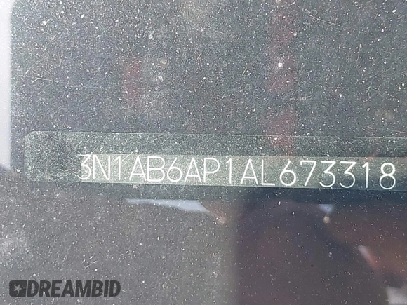 2010 Nissan Sentra 2.0 with VIN 3N1AB6AP1AL673318, listed as a IAAI auction lot 42159751 with 112,567 mi miles and . Bid and sale history available at DreamBid. Image 9.
