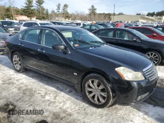 2006 Infiniti M with VIN JNKAY01F46M258912, listed as a Copart auction lot 89181105 with 191,140 mi miles and Salvage Title. Bid and sale history available at carsss.com. Image 4.