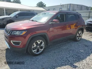 2021 Jeep Compass Limited with VIN 3C4NJDCB2MT565303, listed as a Copart auction lot 60375095 with 48,204 mi miles and Salvage title. Bid and sale history available at DreamBid. Image 1.
