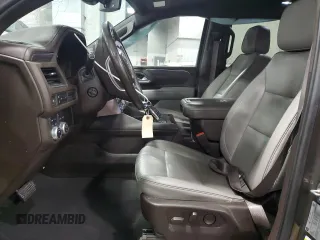 2021 GMC Yukon XL SLT with VIN 1GKS2GKD1MR434218, listed as a Copart auction lot 82777494 with 60,601 mi miles and Salvage Title. Bid and sale history available at carsss.com. Image 7.