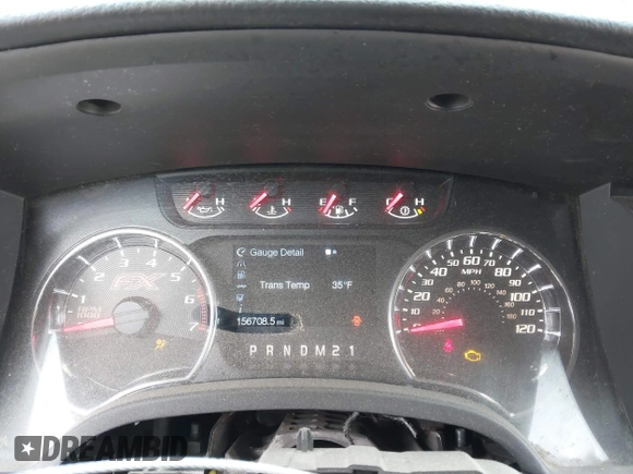 2013 Ford F-150 XL with VIN 1FTFW1ET3DFB96388, listed as a IAAI auction lot 41422990 with 156,708 mi miles and . Bid and sale history available at DreamBid. Image 7.