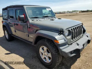 2018 Jeep Wrangler Unlimited Sport with VIN 1C4HJXDG9JW209512, listed as a Copart auction lot 61839505 with 155,953 mi miles and Clean title. Bid and sale history available at DreamBid. Image 4.