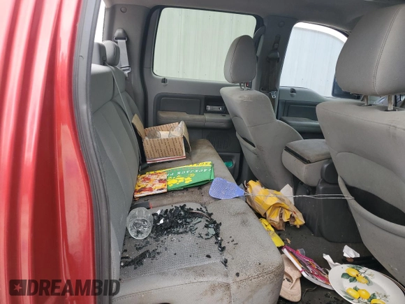 2008 Ford F-150 XL with VIN 1FTRW12W68KC50324, listed as a Copart auction lot 51295895 with 341,067 mi miles and Salvage Title. Bid and sale history available at carsss.com. Image 10.