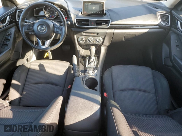 2016 Mazda 3 i Sport with VIN JM1BM1U72G1314831, listed as a Copart auction lot 53590235 with 100,547 mi miles and Salvage Title. Bid and sale history available at DreamBid. Image 8.