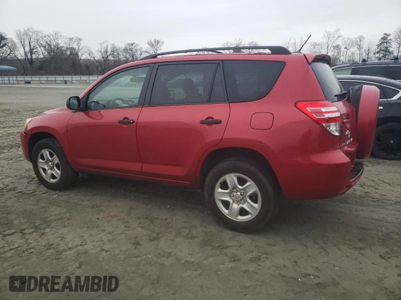 2010 Toyota RAV4 with VIN JTMZF4DV9A5023736, listed as a Copart auction lot 44595515 with 136,810 mi miles and Salvage Title. Bid and sale history available at carsss.com. Image 2.