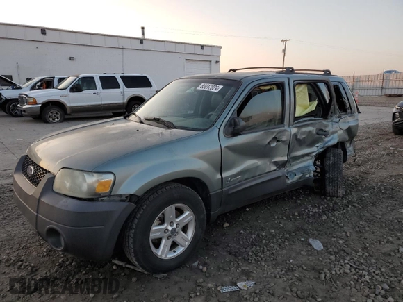 2006 Ford Escape Hybrid with VIN 1FMCU96H36KC55432, listed as a Copart auction lot 83012824 with 145,619 mi miles and Salvage Title. Bid and sale history available at carsss.com. Image 1.