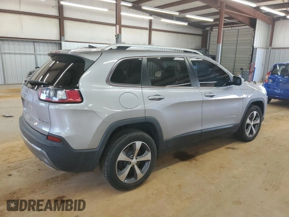2019 Jeep Cherokee Limited with VIN 1C4PJMDN1KD232269, listed as a Copart auction lot 59935145 with 69,520 mi miles and Salvage title. Bid and sale history available at DreamBid. Image 3.