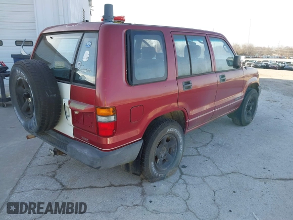 1995 Isuzu Trooper z VIN JACDJ58V2S7912245, wystawiony jako IAAI lot #41437362 z przebiegiem 237 321 mil mil oraz . Historia ofert i sprzedaży dostępna na DreamBid. Obrazek 4.