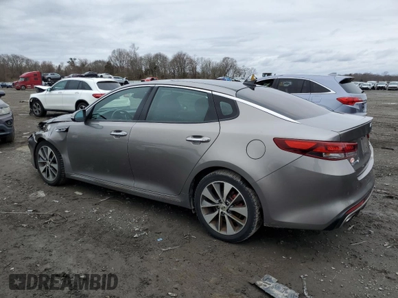 2016 Kia Optima SXL Turbo with VIN 5XXGV4L29GG022592, listed as a Copart auction lot 51810915 with 88,513 mi miles and Salvage title. Bid and sale history available at DreamBid. Image 2.