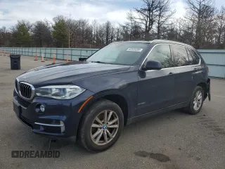 2015 BMW X5 xDrive35i with VIN 5UXKR0C52F0K57299, listed as a Copart auction lot 52920285 with 152,231 mi miles and Salvage Title. Bid and sale history available at carsss.com. Image 1.