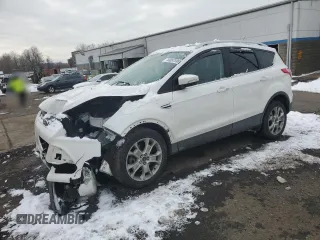 2016 Ford Escape Titanium with VIN 1FMCU9J90GUC70945, listed as a Copart auction lot 44897595 with 119,875 mi miles and Salvage Title. Bid and sale history available at DreamBid. Image 1.