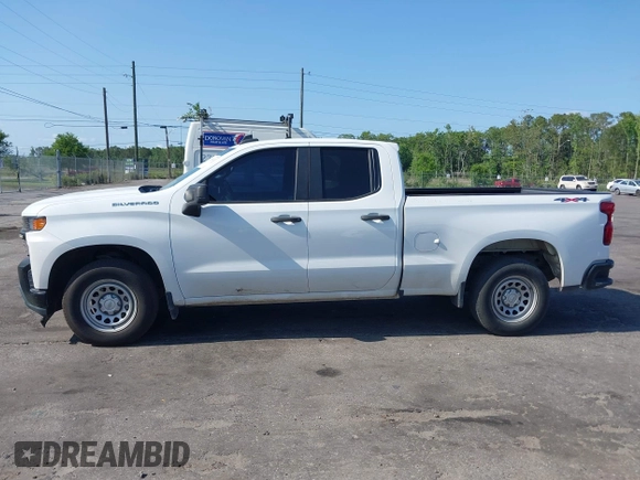 2019 Chevrolet Silverado 1500 Work Truck with VIN 1GCRYAEH3KZ392586, listed as a IAAI auction lot 42116607 with 122,537 mi miles and . Bid and sale history available at DreamBid. Image 14.