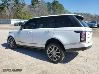 2017 Land Rover Range Rover with VIN SALGS2FE1HA348797, listed as a Copart auction lot 45932065 with 104,557 mi miles and Salvage Title. Bid and sale history available at carsss.com. Image 2.