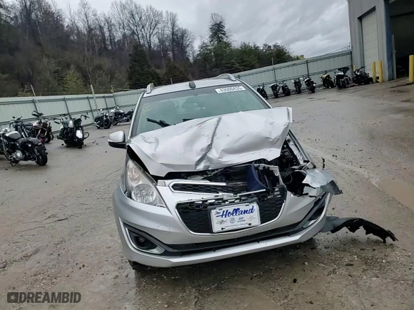 2015 Chevrolet Spark LT with VIN KL8CF6S90FC792807, listed as a Copart auction lot 43500435 with 110,358 mi miles and Salvage Title. Bid and sale history available at carsss.com. Image 11.