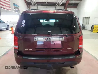 2012 Honda Pilot EX-L with VIN 5FNYF4H75CB051722, listed as a Copart auction lot 51351205 with 91,520 mi miles and Salvage Title. Bid and sale history available at DreamBid. Image 6.