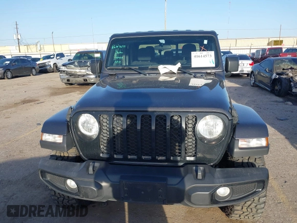 2022 Jeep Gladiator Texas Trail with VIN 1C6HJTAG7NL151184, listed as a IAAI auction lot 41614573 with 50,169 mi miles. Bid and sale history available at carsss.com. Image 12.