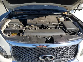 2017 Infiniti QX80 z VIN JN8AZ2NF0H9640689, wystawiony jako Copart lot #41793585 z przebiegiem 176 473 mil mil oraz Szkoda całkowita • Salvage title. Historia ofert i sprzedaży dostępna na DreamBid. Obrazek 13.