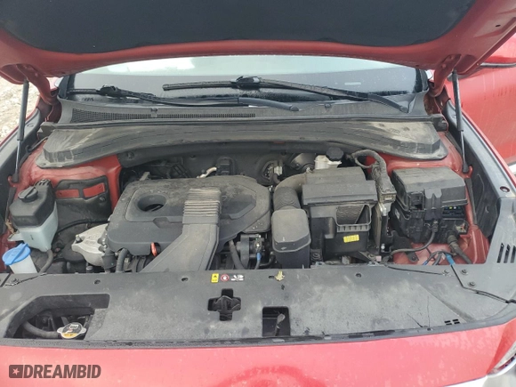 2019 Hyundai Santa Fe SE with VIN 5NMS23AD2KH108256, listed as a Copart auction lot 50613895 with 0 mi miles and Salvage Title. Bid and sale history available at carsss.com. Image 12.