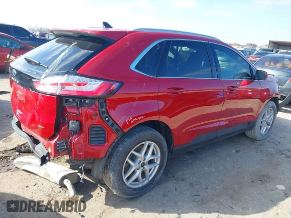 2024 Ford Edge SEL with VIN 2FMPK4J96RBA54214, listed as a IAAI auction lot 41622470 with 15,950 mi miles. Bid and sale history available at carsss.com. Image 4.