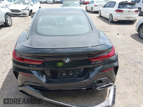 2019 BMW 8 Series M850i xDrive with VIN WBABC4C59KBU96788, listed as a IAAI auction lot 42286659 with 26,913 mi miles and . Bid and sale history available at DreamBid. Image 19.