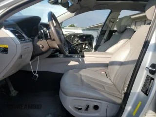 2017 Genesis G80 3.8L z VIN KMHGN4JE2HU199246, wystawiony jako Copart lot #64332695 z przebiegiem 80 508 mil mil oraz Szkoda całkowita • Salvage title. Historia ofert i sprzedaży dostępna na DreamBid. Obrazek 7.